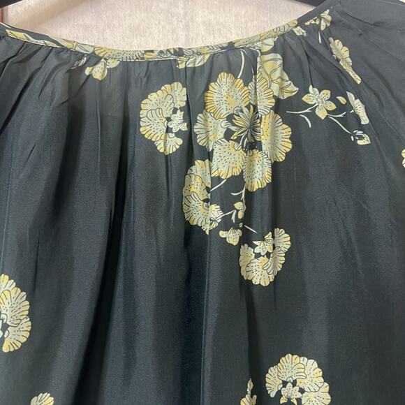 SUNDANCE 100% SILK FLORAL BLOUSE‎ SIZE M - Picture 6 of 9